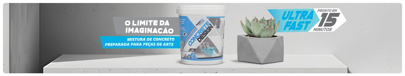 Concrete Design | Argamassa para peças de concreto