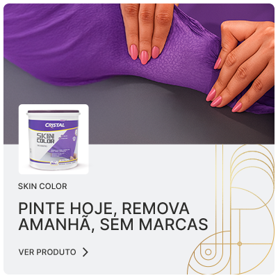 TINTA REMOVÍVEL DA CRISTAL | Skin Color 900ml Fácil de Aplicar, Pronto para Uso