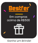 Em compras acima de R$500 em produtos Bestfer, ganhe uma Barra Magnética para Ferramentas Bestfer (BFH2232)