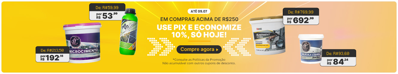 ECONOMIZE ATÉ 10% NO PIX | Só Hoje 09/07