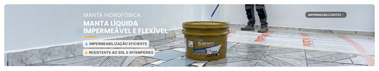 MANTA HIDROFÓBICA | Fácil Aplicação, Alta Elasticidade
