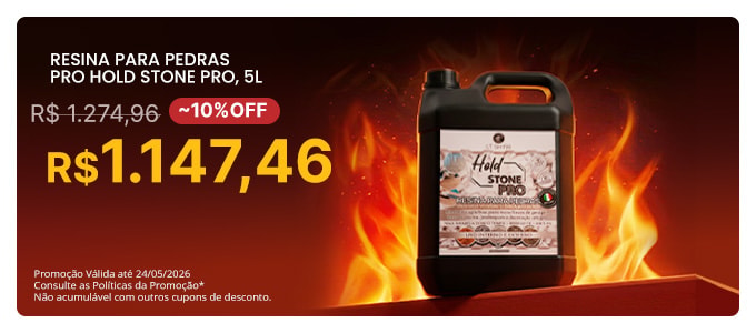 HOLD STONE RESINA PRO | Sofisticação, alta resistência e proteção para pisos drenantes e ambientes de alto tráfego com acabamento natural em pedras e granilhas.