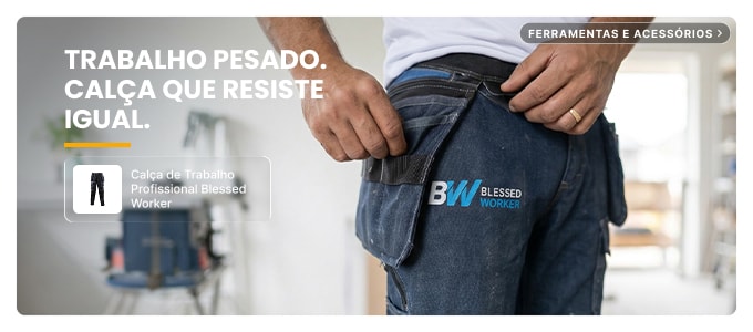 BLESSED WORKER | Trabalho pesado, conforto real.
