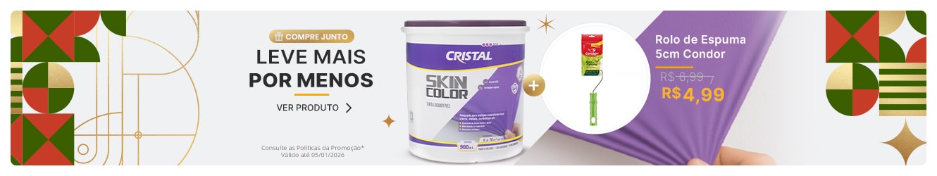 TINTA REMOVÍVEL DA CRISTAL | Skin Color 900ml Fácil de Aplicar, Pronto para Uso