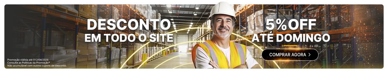 OFERTA RELÂMPAGO | 05%OFF em todo o site