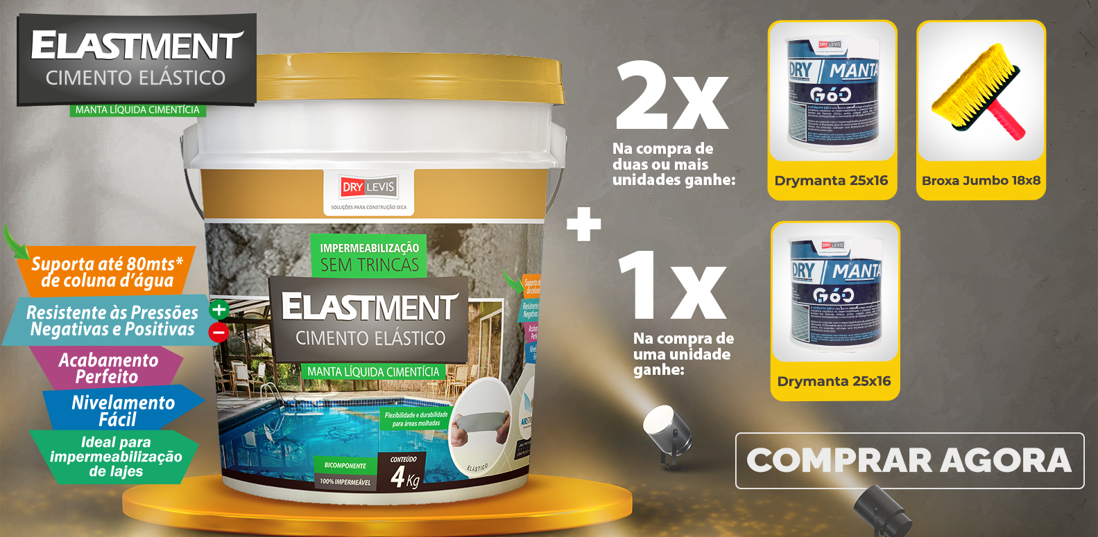 Promoção Cimento Queimado