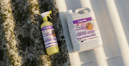 CRISTAL | Power Shower Shampoo para Telhas