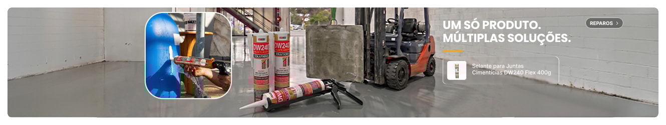 DRYLEVIS SELANTE ADESIVO DW240 | Vede, fixe e proteja diferentes superfícies com um único selante profissional