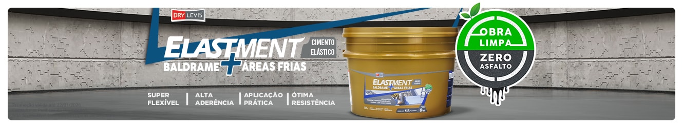 Baldrame + Áreas Frias Elastment | Impermeabilizante Anti-Umidade