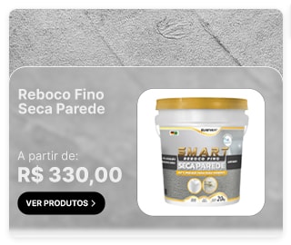 SMART | Reboco Fino Seca Parede a partir de R$330