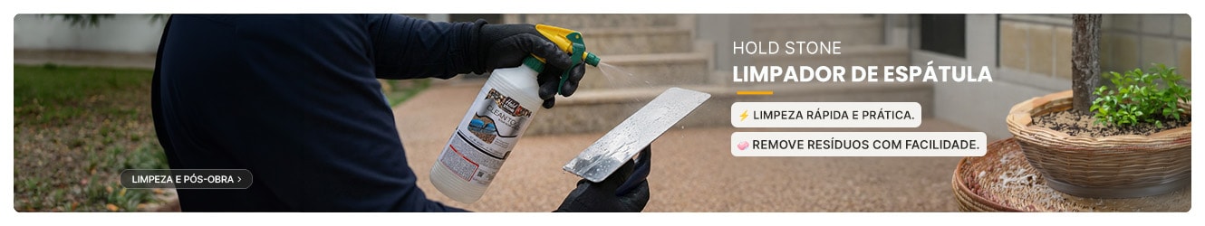 HOLD STONE CLEAN TOOL | Limpador de Espátula