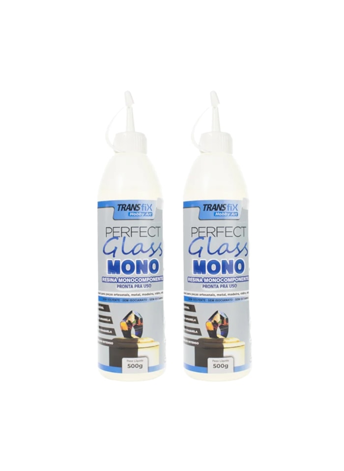 2X Hobby Art Perfect Glass Monocomponente 500G