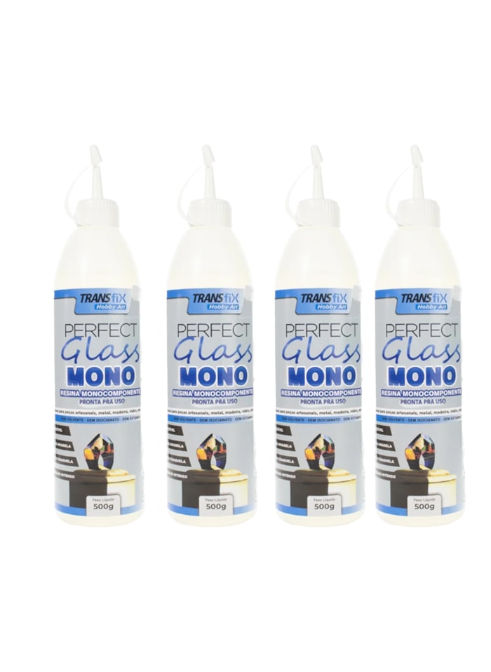 4X Hobby Art Perfect Glass Monocomponente 500G