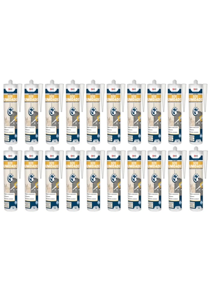 Kit 20x SOS Umidade Bisnaga 250G - Bege