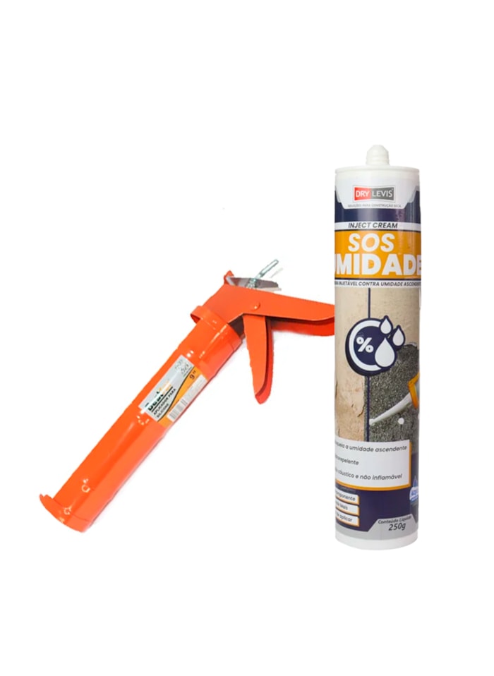 KIT Aplicador de Silicone Bestfer + SOS Umidade 250G