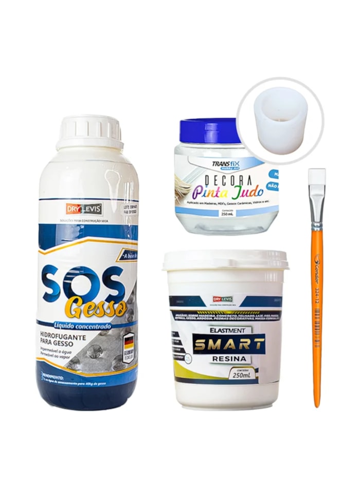 Kit Artesanato Gesso Clássico