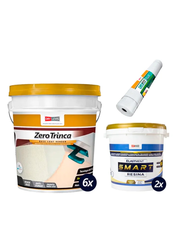 Kit Base Coat Render - 8 a 10m²