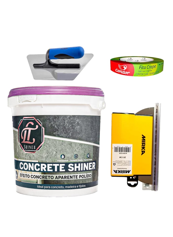 Kit Efeito Cimento Queimado