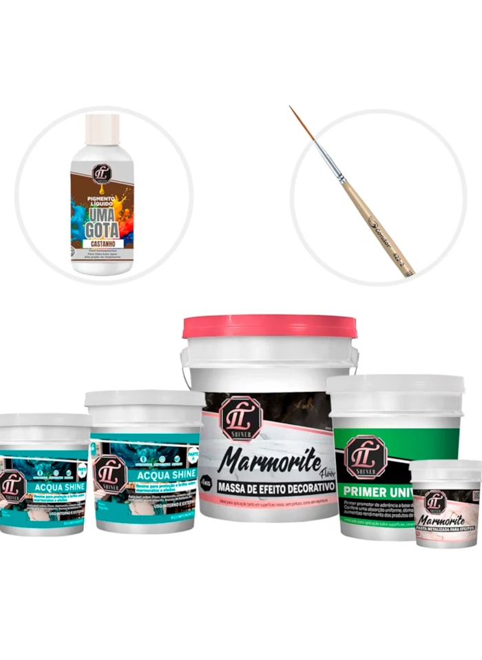 KIT Efeito Mármore Banheiro