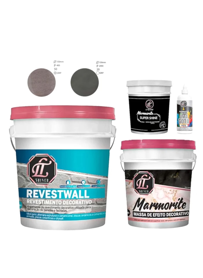 Kit Efeito Textura Black