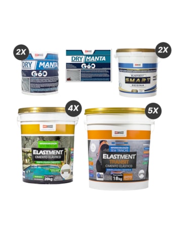 Kit Laje de Alto Tráfego no Contrapiso 40m²