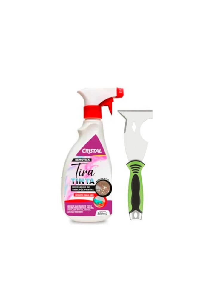 Kit Limpa Obra: Tira Tintas 500ML + Espátula Multiuso Condor