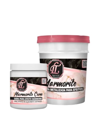 KIT Marmorite 4KG Base + Cera de Acabamento 700G