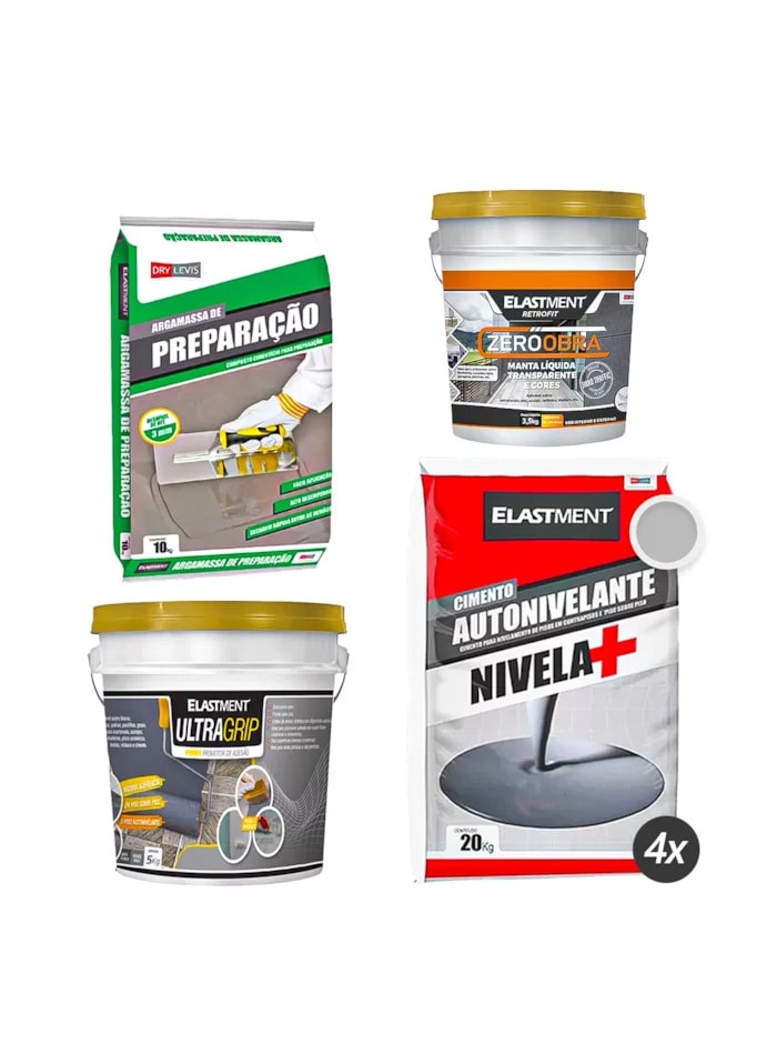 Kit Nivela+  Sobre Revestimento C/ Zero Obra