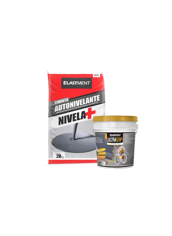 Kit piso liquido 2: faz até 20m² com 1mm de espessura do Nivela + / com 2mm faz metade