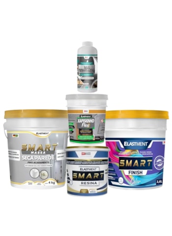 Kit Tratamento de Umidade Ascendente c/ SOS Concreto 1L - 4m²