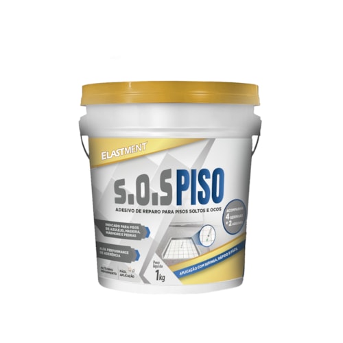 Adesivo de Reparo para Pisos Elastment - SOS Piso 1KG