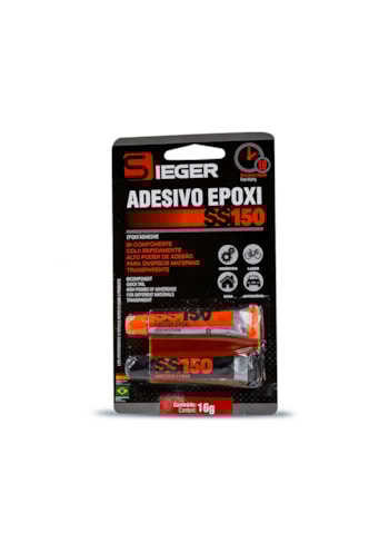 Adesivo Epóxi com Endurecedor 16G Sieger