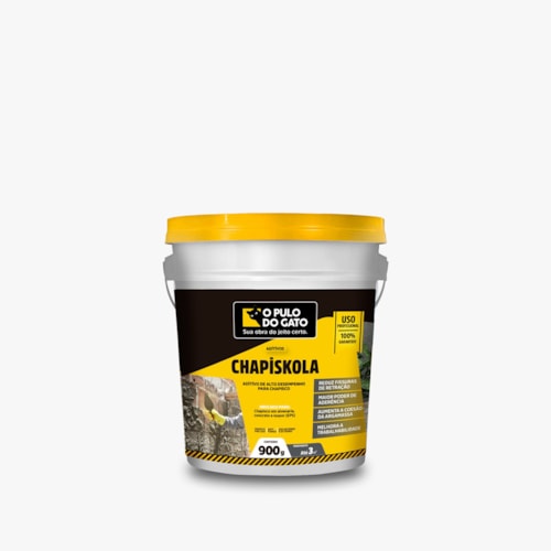 Aditivo para Chapisco Chapiskola Flex 900G - Pulo do Gato