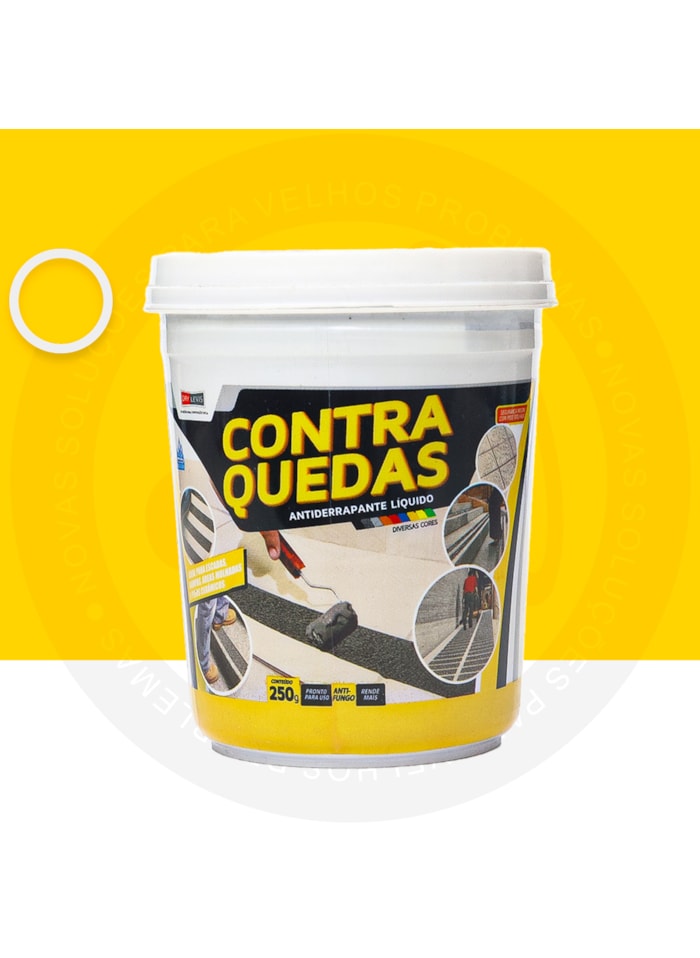 Antiderrapante Líquido Contra Quedas 250G Amarelo Demarcação