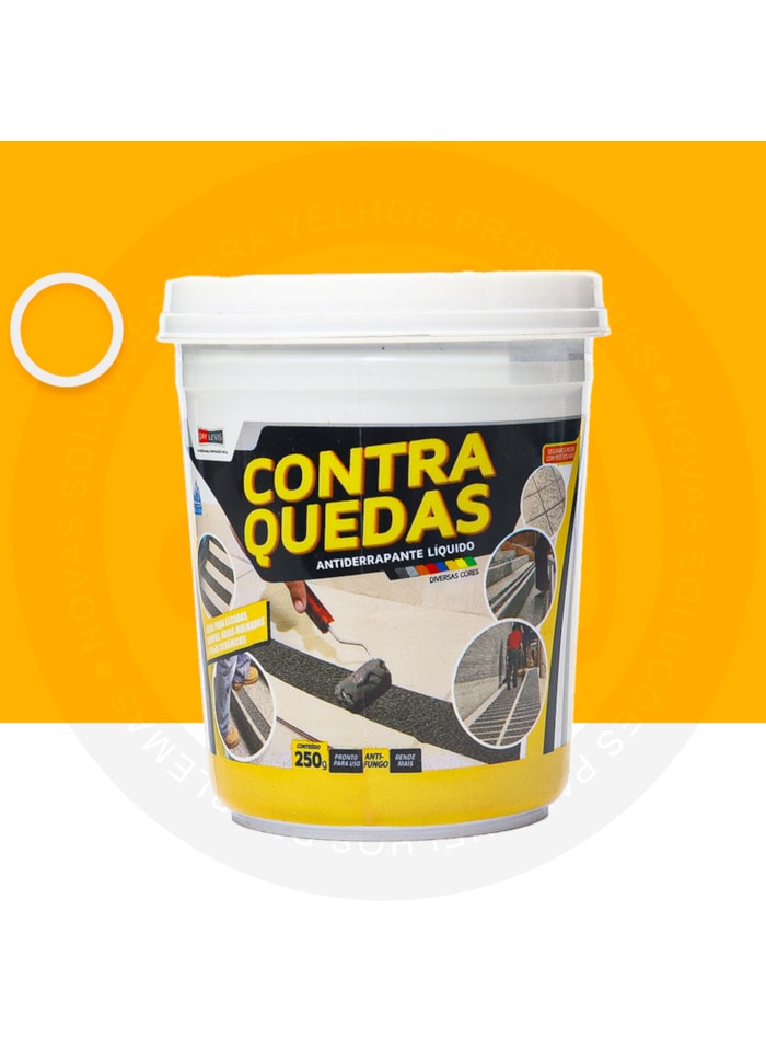 Antiderrapante Líquido Contra Quedas  250G Amarelo Óxido