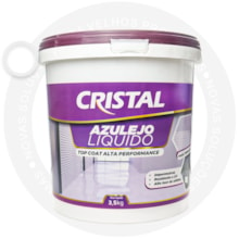 Azulejo Liquido Cristal 3,5KG Brilhante Branco