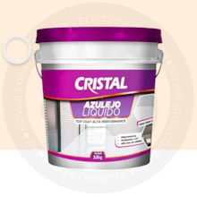 Azulejo Liquido Cristal 3,5KG Brilhante Creme de Avelã