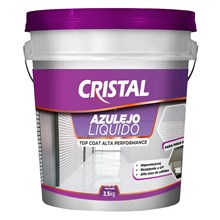 Azulejo Liquido Cristal 3,5KG Brilhante Creme de Avelã