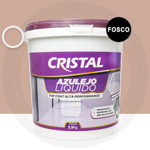 Azulejo Liquido Cristal 3,5KG Fosco Avelã