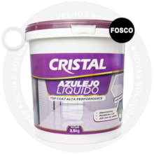 Azulejo Liquido Cristal 3,5KG Fosco Branco