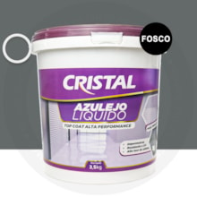 Azulejo Liquido Cristal 3,5KG Fosco Prata