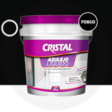 Azulejo Liquido Cristal 3,5KG Fosco Preto