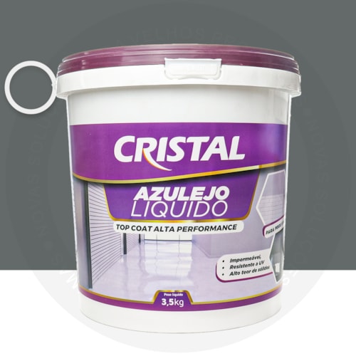 Azulejo Liquido Cristal 3,5KG Prata