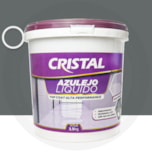 Azulejo Liquido Cristal, 3,5KG Prata Brilhante - Bi Componente e Impermeável - foto 1