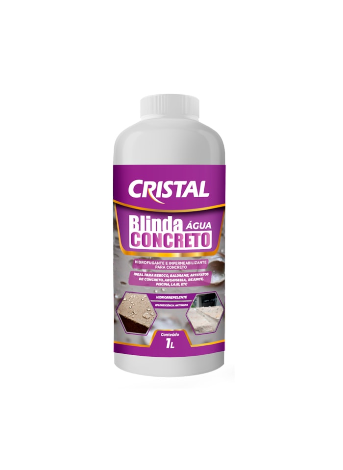 Blinda Concreto Cristal 1L