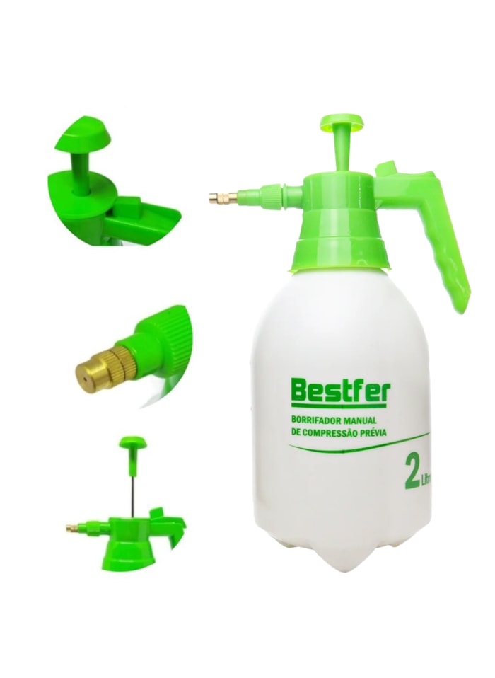 Borrifador Manual de Compressão Prévia 2L Bestfer