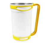 Caneca Alumínio Para Transfer Alça Amarela - foto 1