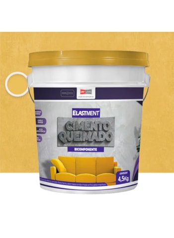 Cimento Queimado Elastment Calcário 4,5kg