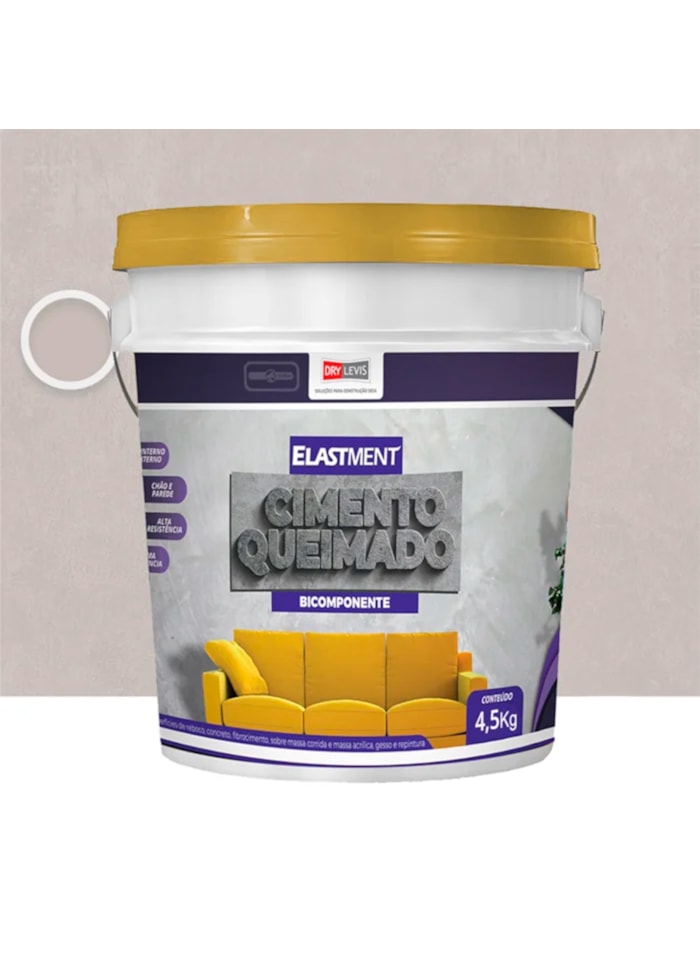 Cimento Queimado Elastment Chocolate 4,5kg