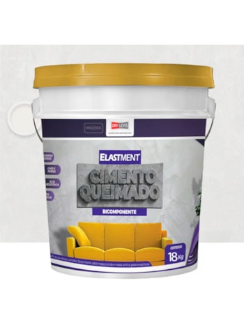 Cimento Queimado Elastment Marfim 18KG